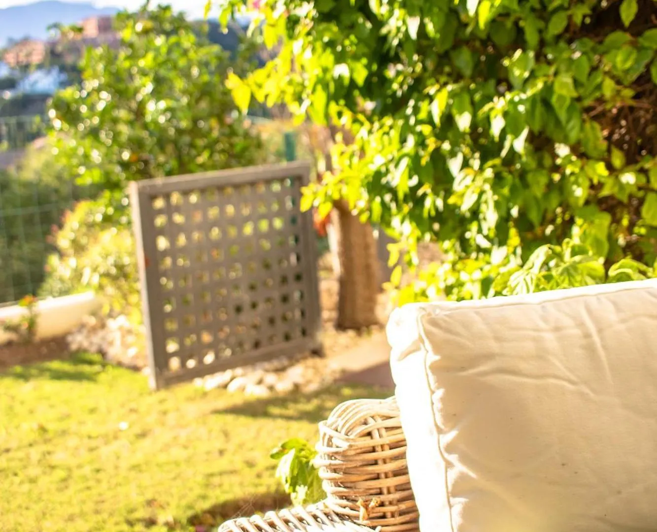 Bajo Moderno Con Estilo Boho Lägenhet Estepona